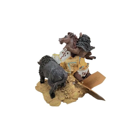 vintage 1980s TMD american heritage series limited edition native american hunt - Picture 4 of 10